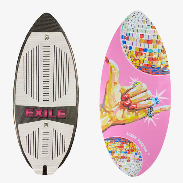 2025 Logan Vaughan Signature Pro Model Silver Smokeshow Carbon™ Fiber Skim Style - Pre Order