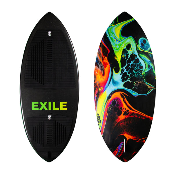 Exile Wakesurfing Water Moccasin Black