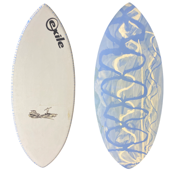 53" - Water Moccasin™ Double Carbon Fiber Epoxy Skim Style Finless
