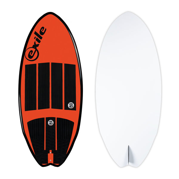 Exile Wakesurfing Minnow Red