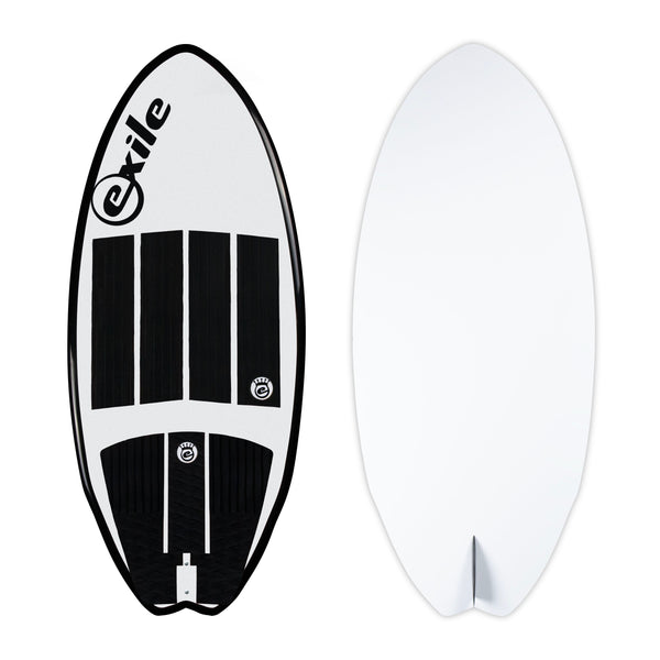 Exile Wakesurfing Minnow White