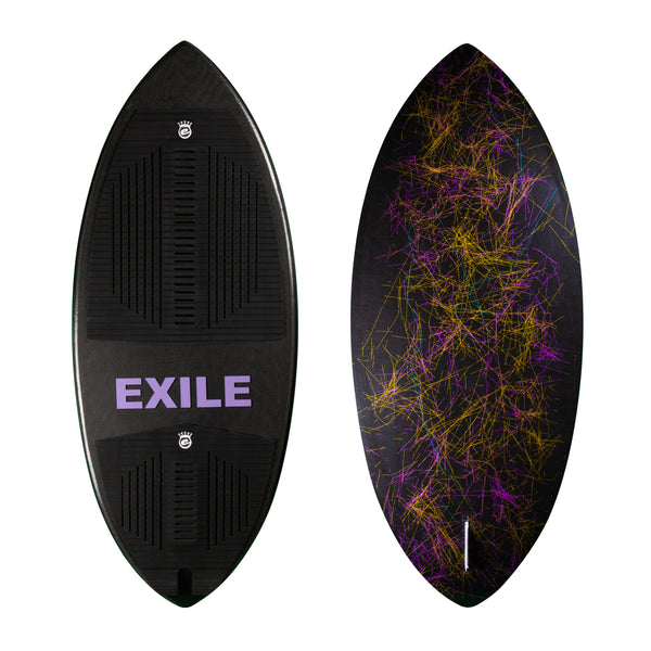 Exile Wakesurfing Water Moccasin Black